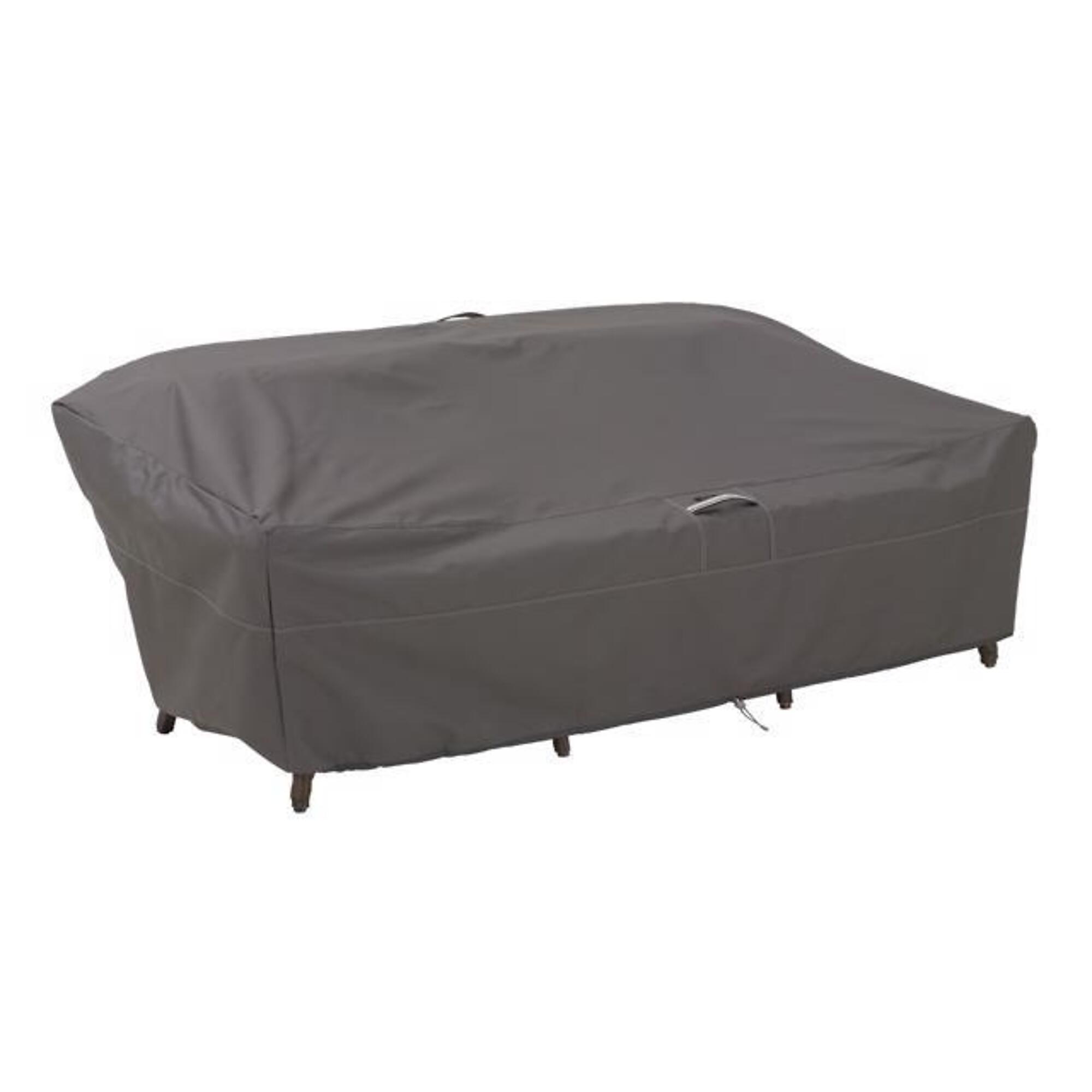 Classic Accessories Ravenna Sofa/Loveseat Cover, XL, Brown, Polyester, Model# 55-328-055101-EC